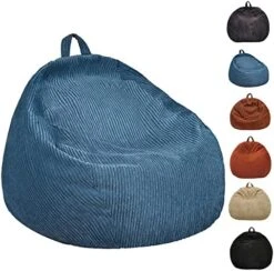Bean Bag Chairs Cover (No Filler),Bean Bag Cover,Stuffed Animal Storage Bean Bag,Bean Bag For Kids,Adults,Teens,36 X 45 In Blue Bean Bag 29 Bean Bag Chairs Cover (No Filler),Bean Bag Cover,Stuffed Animal Storage Bean Bag,Bean Bag For Kids,Adults,Teens,36 X 45 In Blue Bean Bag -Best Furniture Store 51xRqGuuLrL. AC