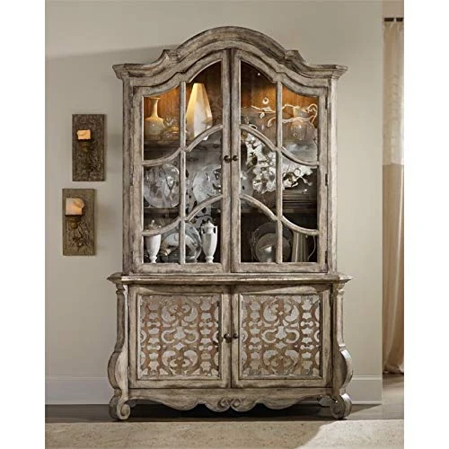 Hooker Furniture Chatelet China Cabinet In Caramel Froth 2 Hooker Furniture Chatelet China Cabinet In Caramel Froth - Image 2