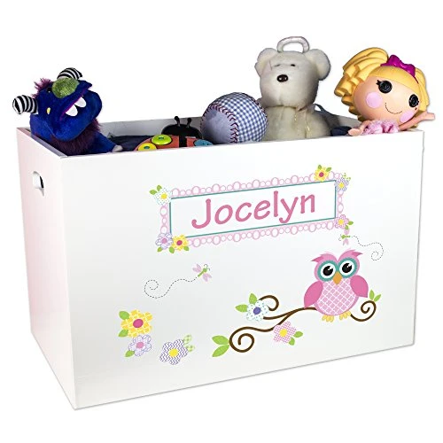 My Bambino Personalized Owl Toy Box 1 My Bambino Personalized Owl Toy Box