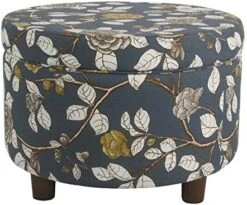 Homepop Home Decor | Upholstered Round Storage Ottoman | Ottoman With Storage For Living Room & Bedroom (Black Geo) 20 Homepop Home Decor | Upholstered Round Storage Ottoman | Ottoman With Storage For Living Room & Bedroom (Black Geo) -Best Furniture Store 51yy00ghnFL. AC