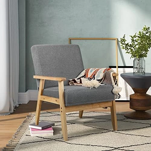 Homajor Small Loveseat,Loveseat Sofa,Small Couches For Small Spaces,Sofa Couch,Fabric Loveseat Sofa Couch For Living Room Bedroom,Grey 7 Homajor Small Loveseat,Loveseat Sofa,Small Couches For Small Spaces,Sofa Couch,Fabric Loveseat Sofa Couch For Living Room Bedroom,Grey - Image 7
