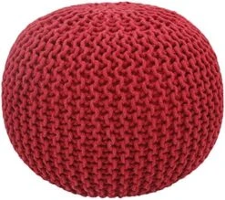 COTTON CRAFT - Hand Knitted Cable Style Dori Pouf - Ivory - Floor Ottoman - Cotton Braid Cord - Handmade & Hand Stitched - Truly One Of A Kind Seating - 20 Dia X 14 High 25 COTTON CRAFT - Hand Knitted Cable Style Dori Pouf - Ivory - Floor Ottoman - Cotton Braid Cord - Handmade & Hand Stitched - Truly One Of A Kind Seating - 20 Dia X 14 High -Best Furniture Store 51zGAwPl1rL. AC