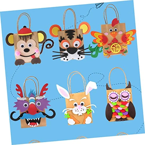 Abaodam Kids Educational Toys Storage Toys Childrens Toys Package Bag Gift Bag Gift Storage Packing Bag Manual Educational Toys Party Bags Craft Toys Party Favors Pouch DIY Gift Bag 5 Set 3 Abaodam Kids Educational Toys Storage Toys Childrens Toys Package Bag Gift Bag Gift Storage Packing Bag Manual Educational Toys Party Bags Craft Toys Party Favors Pouch DIY Gift Bag 5 Set - Image 3