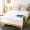 INUS 12 Inch Green Tea Essential Memory Foam /Bed-in-a-Box/Affordable Mattress/CertiPUR-US Certified, Queen, White