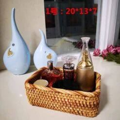 YSJX Kitchen&bedroom Storage Accessories 3pcs/set Rattan Knitting Storage Box Glove Box Magazine Cosmetics Storage Box Rattan Knitting (Size : A 3pcs/set) 13 YSJX Kitchen&bedroom Storage Accessories 3pcs/set Rattan Knitting Storage Box Glove Box Magazine Cosmetics Storage Box Rattan Knitting (Size : A 3pcs/set) -Best Furniture Store 61HcVSn2lDL
