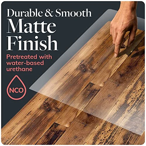 HEIRLOUM Reclaimed Wood Table Top - Rustic Recycled Solid Wooden Piece Perfect For Signs, Counters, Kitchens Table Tops (Reclaimed Wood Table Top - Economy, 24" X 48") 5 HEIRLOUM Reclaimed Wood Table Top - Rustic Recycled Solid Wooden Piece Perfect For Signs, Counters, Kitchens Table Tops (Reclaimed Wood Table Top - Economy, 24" X 48") - Image 5