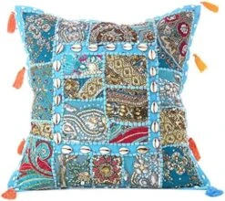 Eyes Of India - 22 X 12 Purple Patchwork Round Pouf Pouffe Ottoman Cover Floor Seating Bohemian Accent Boho Chic Indian Handmade 27 Eyes Of India - 22 X 12 Purple Patchwork Round Pouf Pouffe Ottoman Cover Floor Seating Bohemian Accent Boho Chic Indian Handmade -Best Furniture Store 61fAhkcmBOL. AC