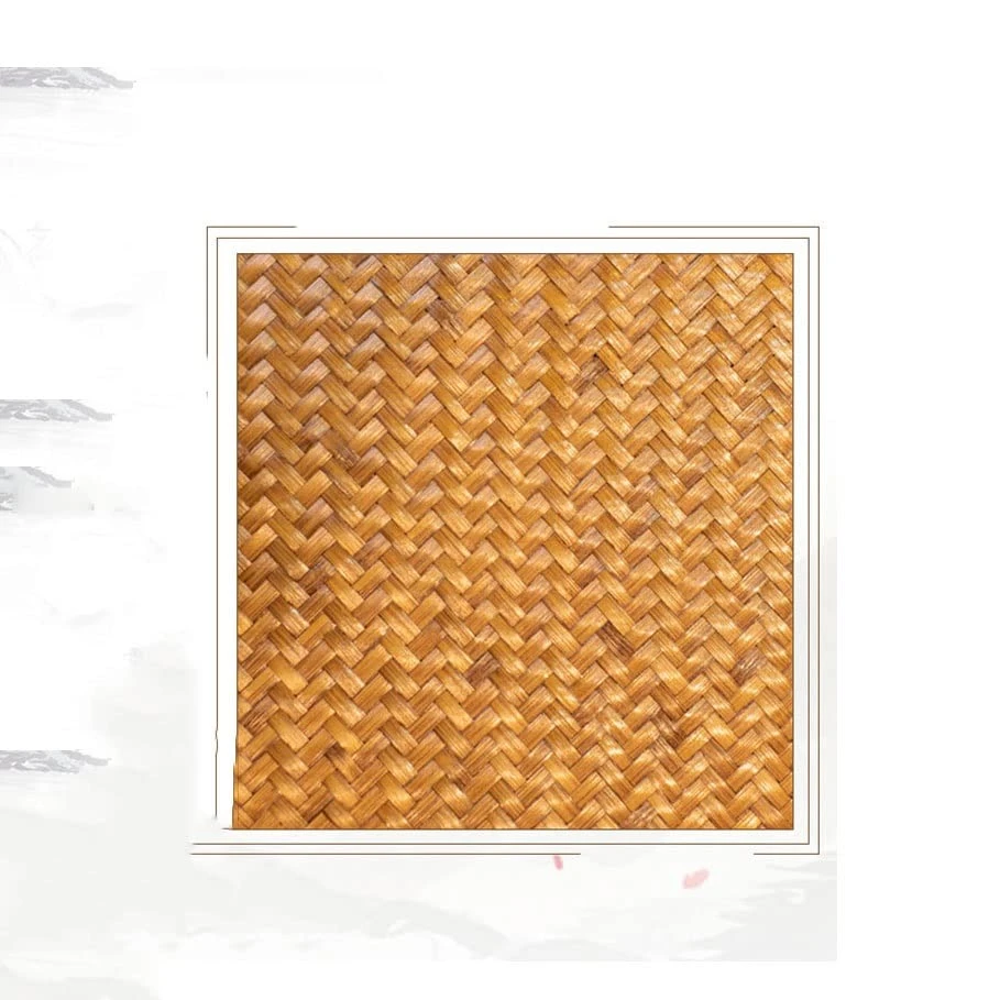 DOUBAO Vintage Large Double-layer Basket Tea Set Storage Box Handwoven Vintage Environmental Basket 5 DOUBAO Vintage Large Double-layer Basket Tea Set Storage Box Handwoven Vintage Environmental Basket - Image 5