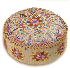 Mandala Life ART Blue Pouf Ottoman Cover -24x8 Inches - Moroccan Décor Pouffe Footstool For Kids Room Living Bedroom Bohemian Furniture 27 Mandala Life ART Blue Pouf Ottoman Cover -24x8 Inches - Moroccan Décor Pouffe Footstool For Kids Room Living Bedroom Bohemian Furniture -Best Furniture Store 61oGy0uajL. AC
