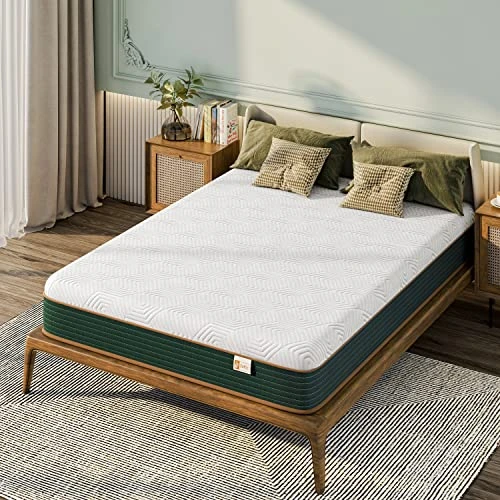 Full Size Mattress 10 Inch, Gel Memory Foam Mattress With Individual Pocket Springs, Hybrid Mattress In A Box For Pressure Relief & Cooler Sleep, CertiPUR-US Certified 1 Full Size Mattress 10 Inch, Gel Memory Foam Mattress With Individual Pocket Springs, Hybrid Mattress In A Box For Pressure Relief & Cooler Sleep, CertiPUR-US Certified