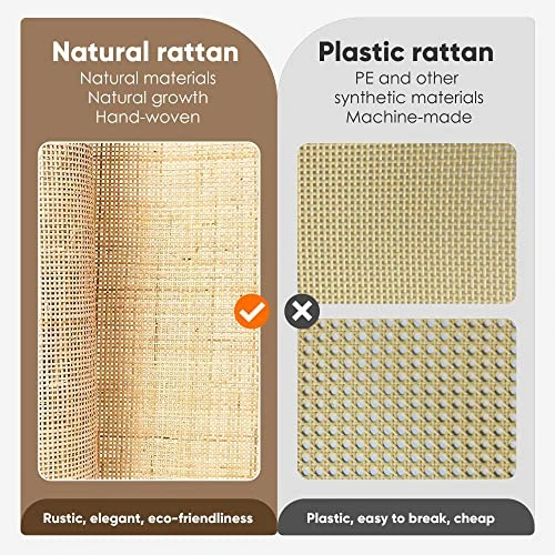 XIAO WEI Sideboard With Handmade Natural Rattan Doors, Rattan Cabinet Console Table Storage Cabinet Buffet Cabinet, For Kitchen, Living Room, Hallway, Entryway, Black 4 XIAO WEI Sideboard With Handmade Natural Rattan Doors, Rattan Cabinet Console Table Storage Cabinet Buffet Cabinet, For Kitchen, Living Room, Hallway, Entryway, Black - Image 4